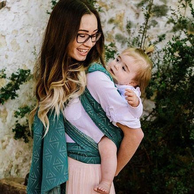 Fidella Fly Tai - MeiTai babycarrier Paperclips - vintage vibes (Baby +) - Meh Dai - Fidella - Afterpay - Zippay Carry Them Close