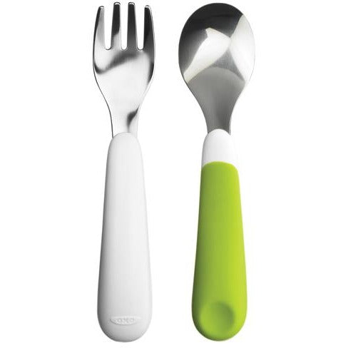 OXO TOT - Feeding Spoons & Fork Set - Feeding - OXO TOT - Afterpay - Zippay Carry Them Close