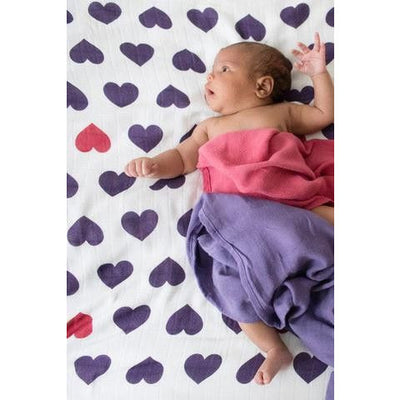 Tula Blanket - Love Violette Set - Baby Blankets - Tula - Afterpay - Zippay Carry Them Close