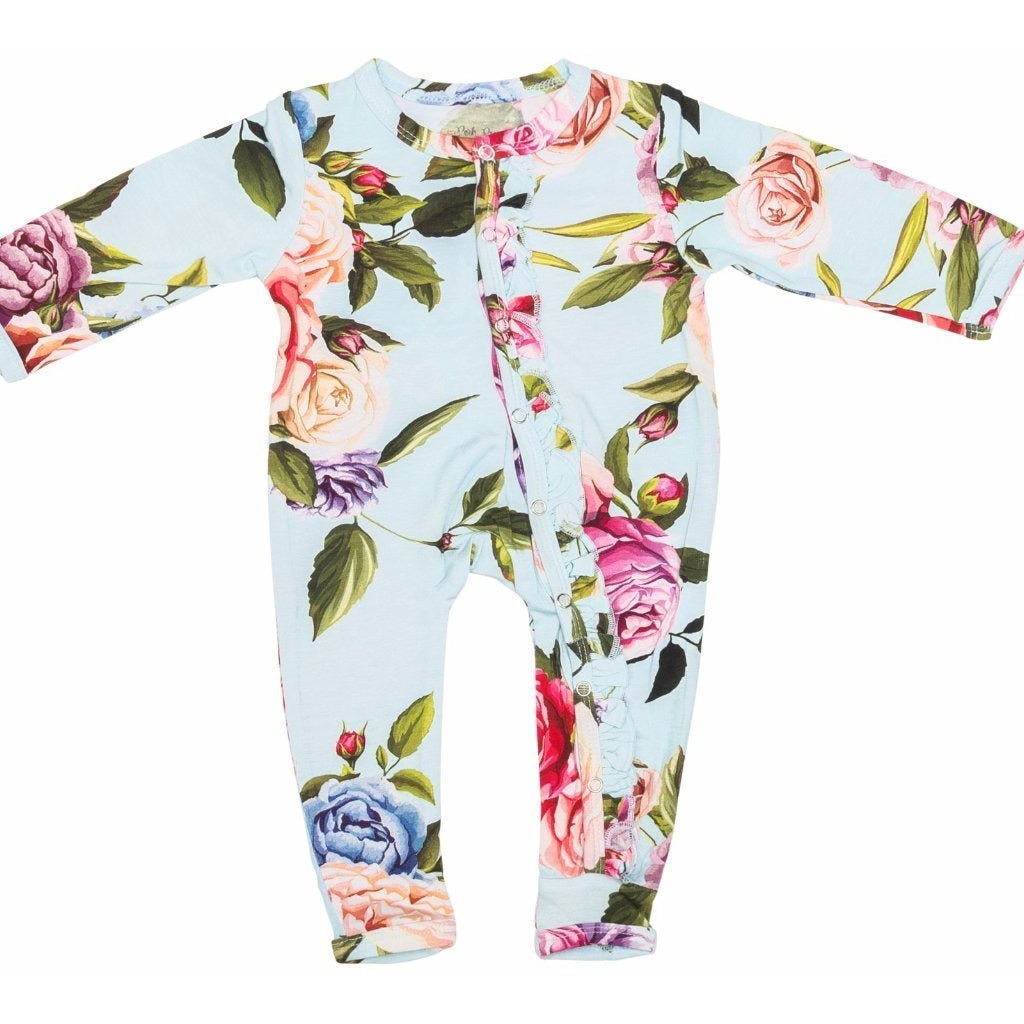 Posh Peanut Bamboo Romper - Country Rose