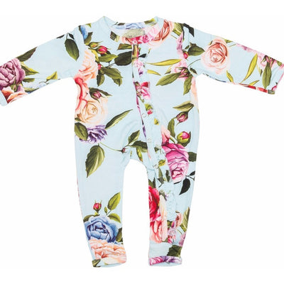 Posh Peanut Bamboo Romper - Country Rose