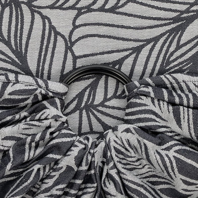 Fidella Ring Sling - Dancing Leaves - Black & White