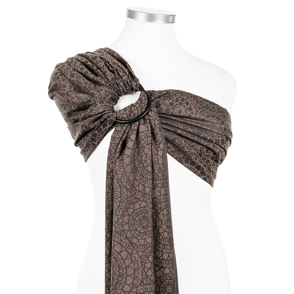 Fidella Ring Sling - Mosaic - Mocha Brown