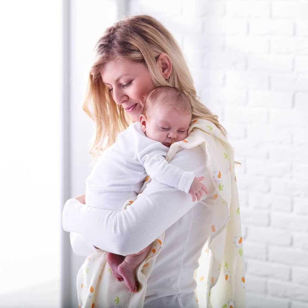 Gro Swaddle Baby Wrap Muslin - Savannah Stroll - swaddle - The Gro Company - Afterpay - Zippay Carry Them Close