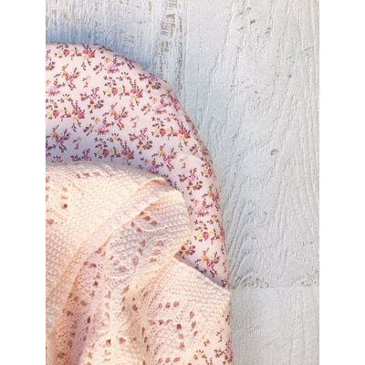 Tilly and Otto - Couture Fitted Cot Sheet in Petite Pink - Bedding - Tilly and Otto - Afterpay - Zippay Carry Them Close