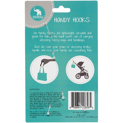 All4Ella Handy Hook - Silver - Accessories - All4Ella - Afterpay - Zippay Carry Them Close