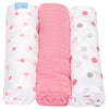 Gro Swaddle Baby Wrap Muslin - Sweetheart Swirl - swaddle - The Gro Company - Afterpay - Zippay Carry Them Close