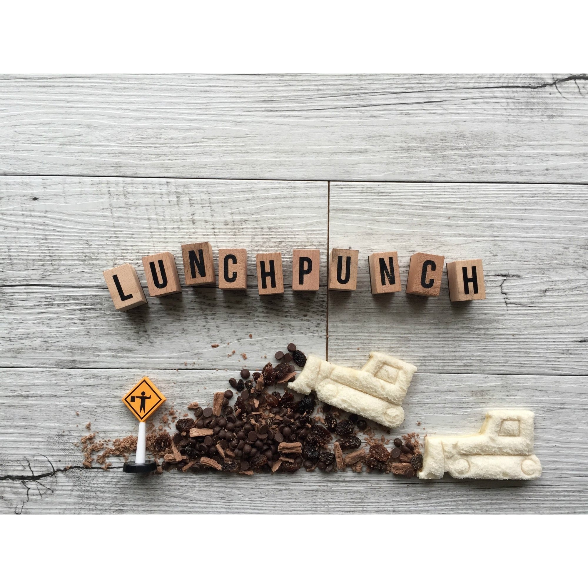 Lunch Punch Sandwich Cutters Pairs - Construction