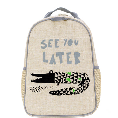 SoYoung - Toddler Backpack - Wee Gallery Alligator