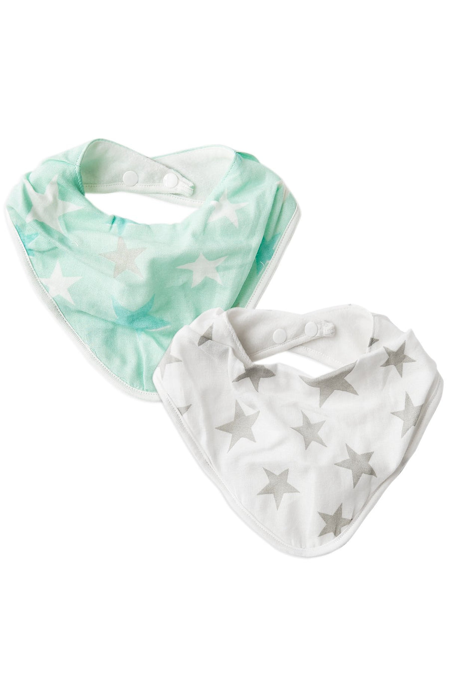 The Little Linen Company - Bibs (2pk) - Skydream Teal