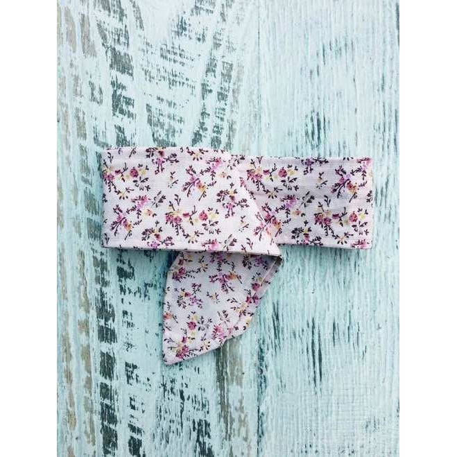 Tilly and Otto - Topknot in Petite Blooms Pink ***Pre-Order*** - Clothing - Tilly and Otto - Afterpay - Zippay Carry Them Close