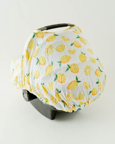 Little Unicorn - Car Seat Canopy - Lemon