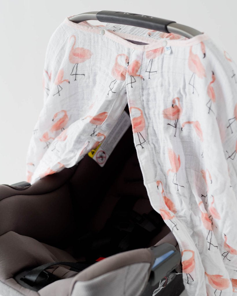 Little Unicorn - Car Seat Canopy - Pink Ladies