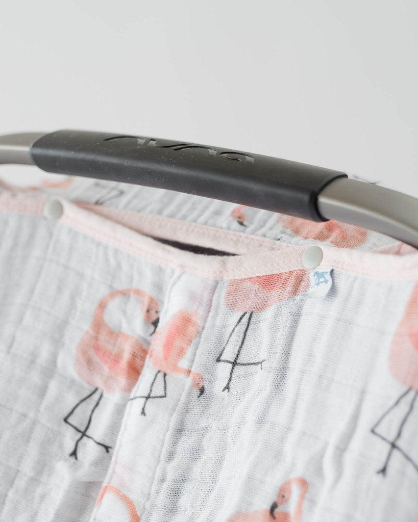 Little Unicorn - Car Seat Canopy - Pink Ladies