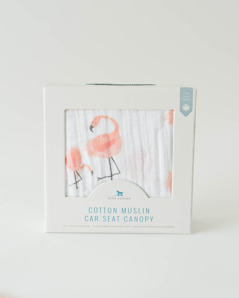 Little Unicorn - Car Seat Canopy - Pink Ladies