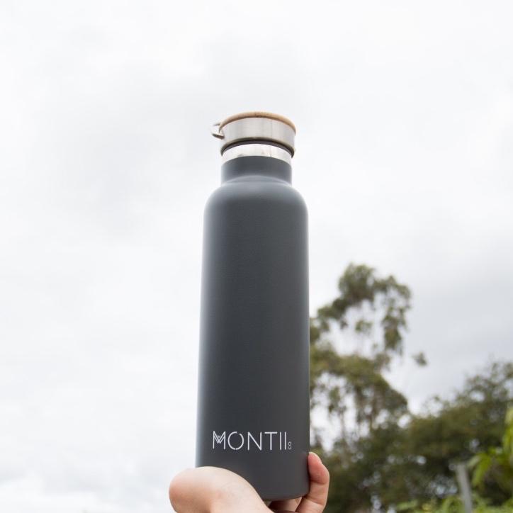 Montii Co Original Drink Bottle - Grey