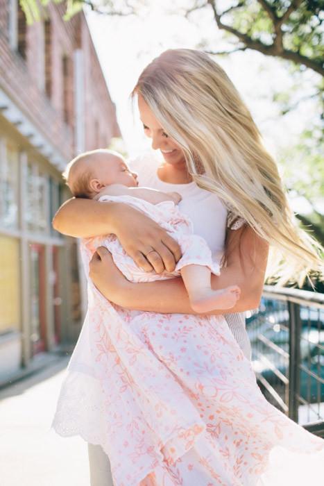 Little Unicorn - Cotton Muslin Baby Swaddle (Set 3) - Garden Rose