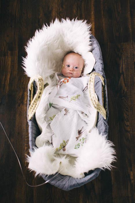Little Unicorn - Cotton Muslin Baby Swaddle - Oh Deer