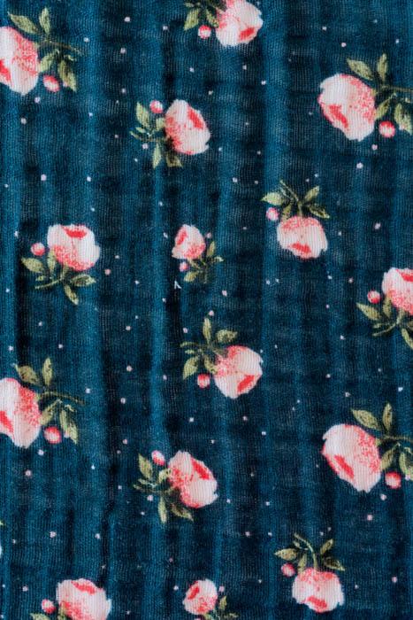 Little Unicorn - Cotton Muslin Baby Swaddle - Midnight Rose