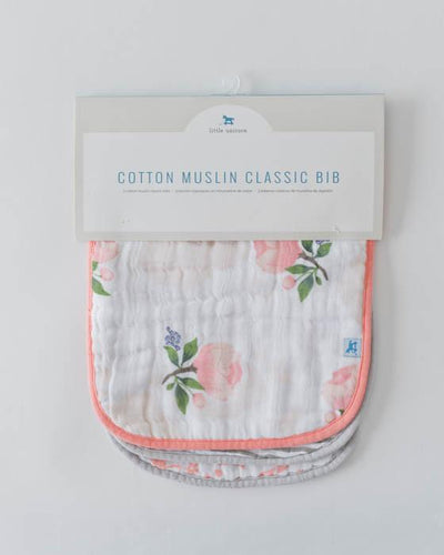 Little Unicorn - Snap Bib 3 Set - Watercolour Rose