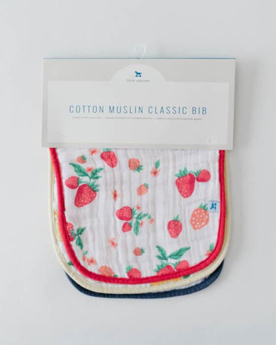 Little Unicorn - Snap Bib 3 Set - Berry Lemonade