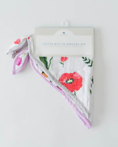 Little Unicorn - Bandana Bibs (2pk) - Summer Poppy