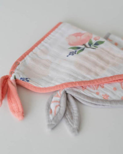 Little Unicorn - Bandana Bibs (2pk) - Watercolour Rose