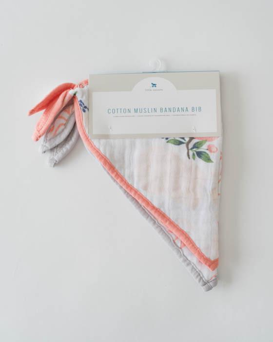 Little Unicorn - Bandana Bibs (2pk) - Watercolour Rose