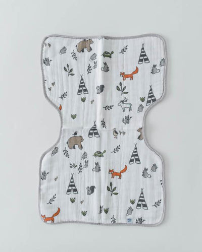 Little Unicorn - Burp Cloth - Forest Friends