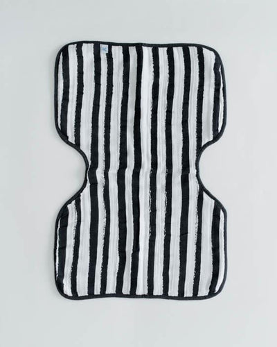 Little Unicorn - Burp Cloth - Ink Stripe