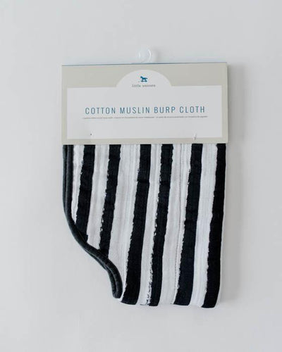 Little Unicorn - Burp Cloth - Ink Stripe