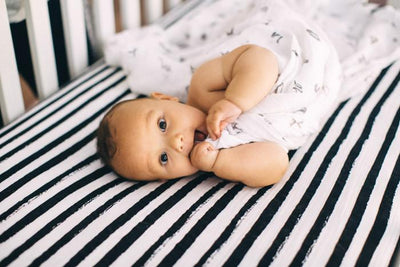 Little Unicorn - Cotton Muslin Baby Swaddle (Set 3) - Black & White