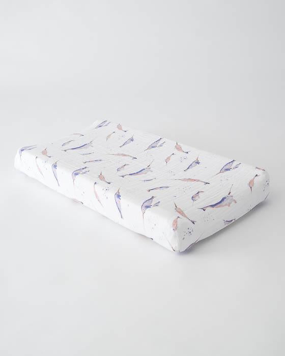 Unicorn changing pad cover on sale