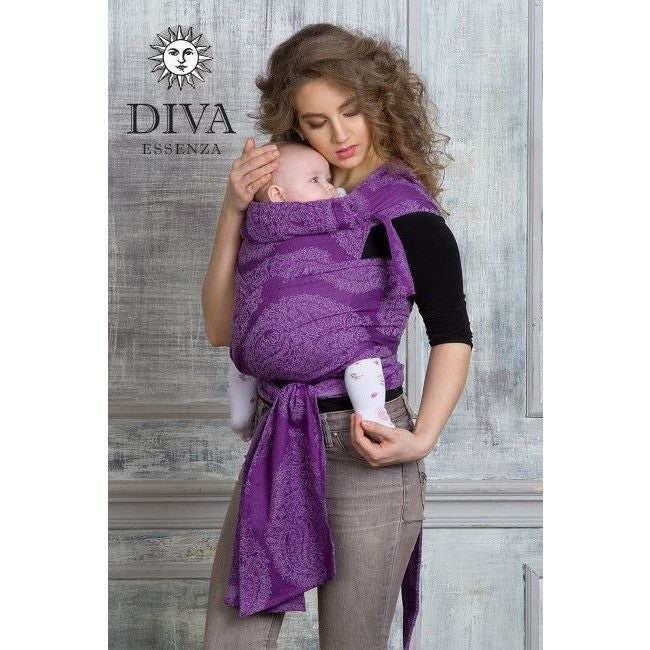 Diva Milano - Diva Essenza Mei Tai - Viola - Meh Dai - Diva Milano - Afterpay - Zippay Carry Them Close