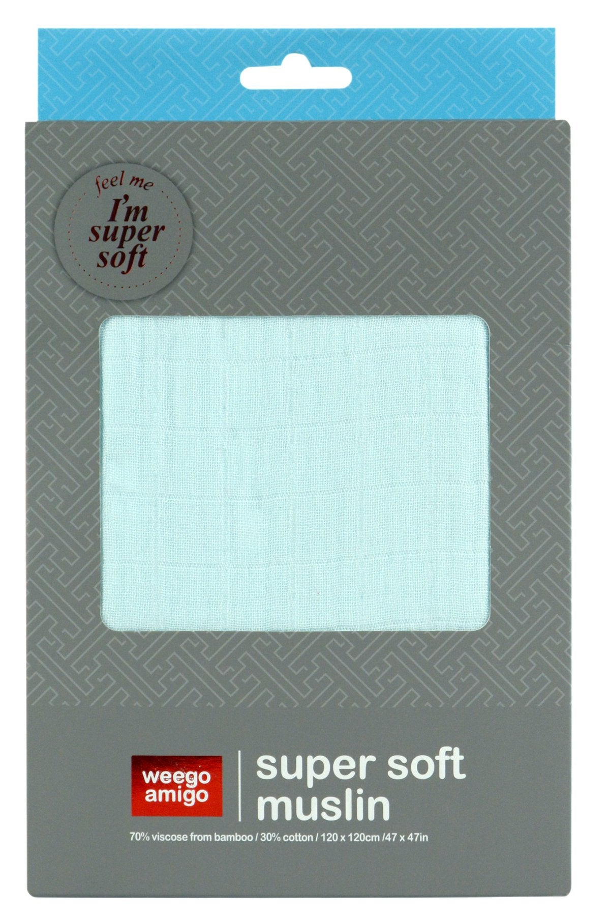 Weegoamigo - Bamboo Swaddle Wraps - Soft Mint