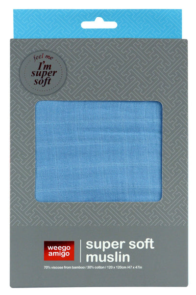 Weegoamigo - Bamboo Swaddle Wraps - Deep Ocean