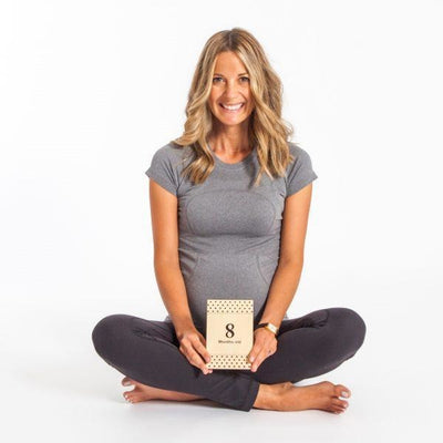 All4Ella Milestone Cards - White (wood) - Gift - All4Ella - Afterpay - Zippay Carry Them Close