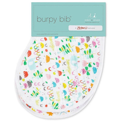 Aden and Anais - Classic Burpy Bib (2 Set) - Zutano Fairground - Clothing - Aden and Anais - Afterpay - Zippay Carry Them Close