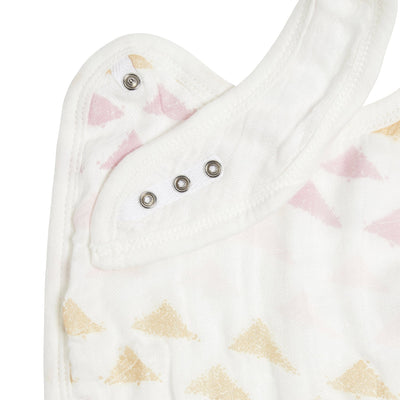 Aden and Anais - Snap Bib Silky Soft Bamboo - Set 3 - Primrose Birch Metallic