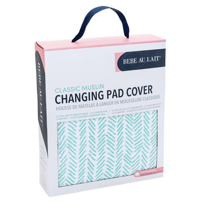 Bebe Au Lait - Changing Pad Cover - Zig-Zag