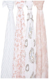 Aden and Anais - Classic Swaddles - Birdsong (4 Pack)