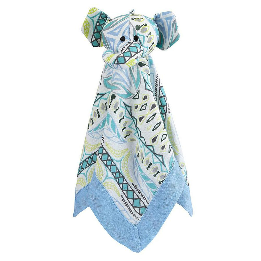 Aden and Anais - Silky Soft Bamboo Musy Mate Lovely Comforter - Wild One (Elephant)