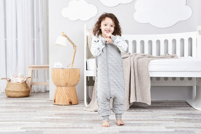 Love to Dream - Sleep Suit 3.5 TOG - White and Mint