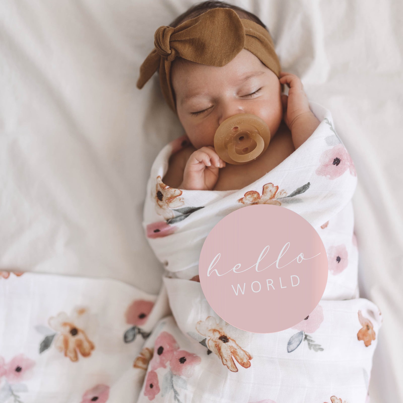 Snuggle Hunny Kids - Milestone Cards - Poppy & Musk Pink Reversible