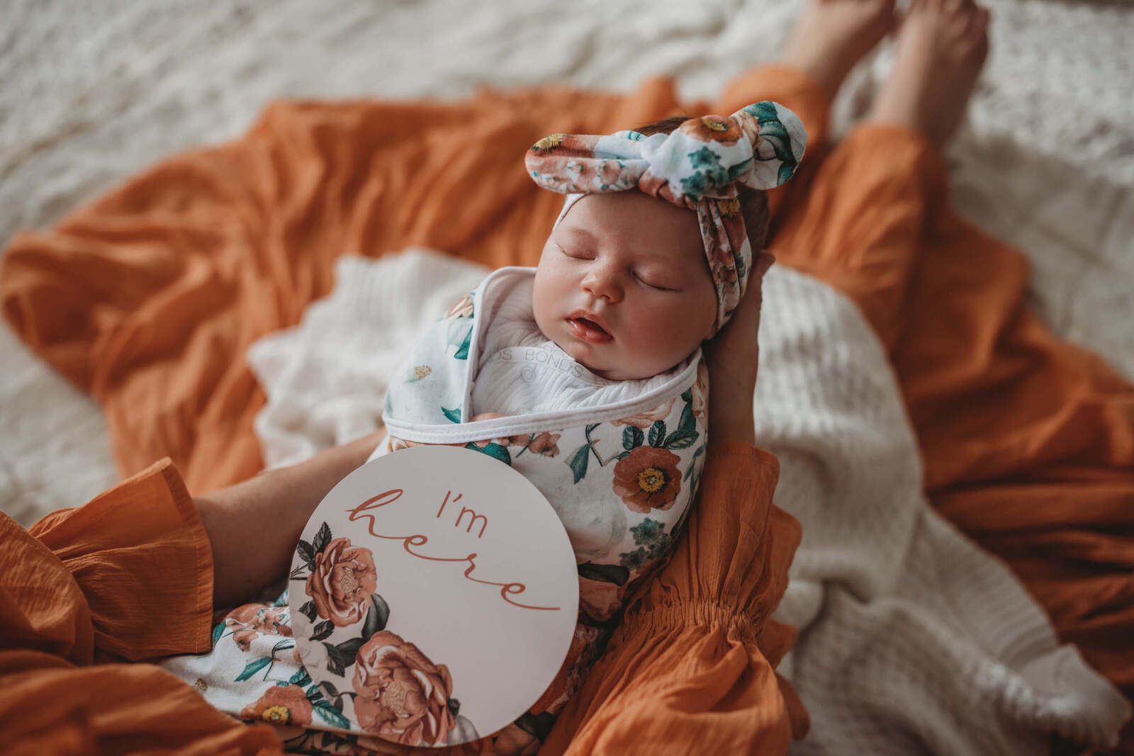 Snuggle Hunny Kids - Milestone Cards - Florence & Pink Sand Reversible