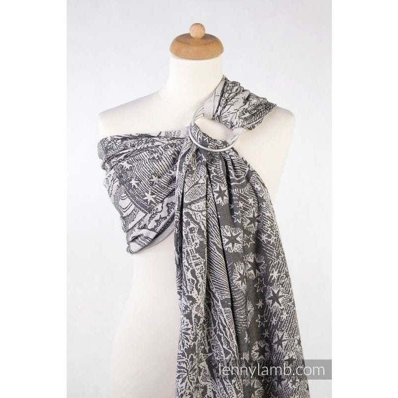 Lenny Lamb Ring Sling - Horizon's Verge Black and Cream - Ring Sling - Lenny Lamb - Afterpay - Zippay Carry Them Close