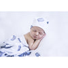 Snuggle Hunny Kids - Jersey Baby Wrap Swaddle & Beanie (Set) - Cloud Chaser