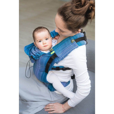 Lenny Lamb Ergonomic Carrier (BABY) - Little Love Ocean (Second Generation) - Baby Carrier - Lenny Lamb - Afterpay - Zippay Carry Them Close