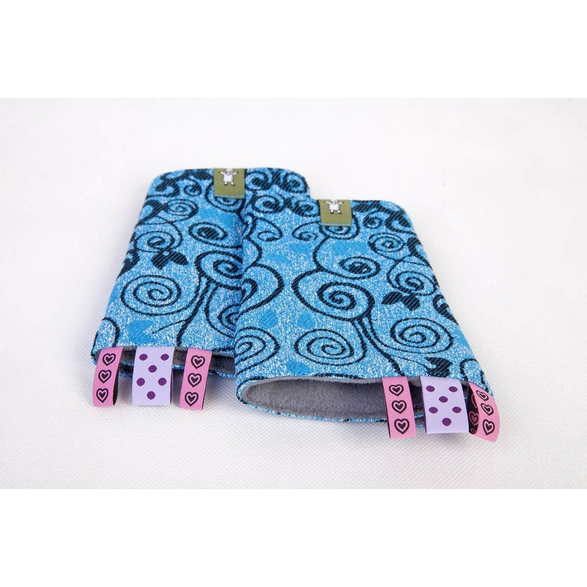 Lenny Lamb - Suck Pads and Reach Strap Set - Blue Princessa, , Carrier Accessories, Lenny Lamb, Carry Them Close  - 4