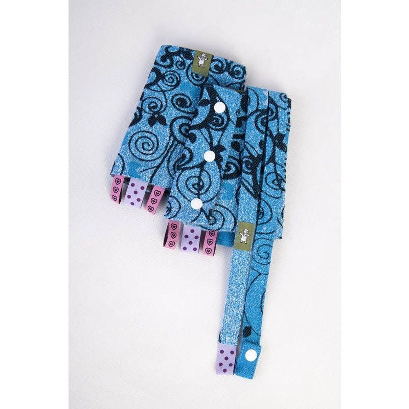 Lenny Lamb - Suck Pads and Reach Strap Set - Blue Princessa, , Carrier Accessories, Lenny Lamb, Carry Them Close  - 5
